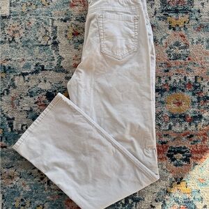L.L. Bean Cream Straight Leg Pants